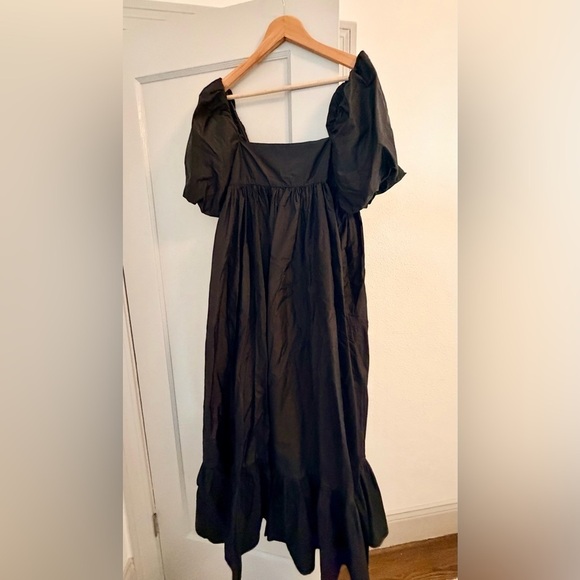Doen Rare Black Cecelia Silk Dress - Picture 6 of 8